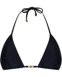 L'Agence - 'Agence Kristin Triangle Bikini Top - Lyst