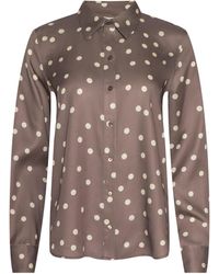 L'Agence - Ellery Button-Down Shirt - Lyst