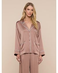 L'Agence - Mara Blouse Top - Lyst