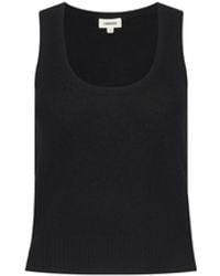 L'Agence - Filou Cashmere Tank Top - Lyst