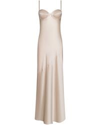 L'Agence - Sayla Silk Gown - Lyst