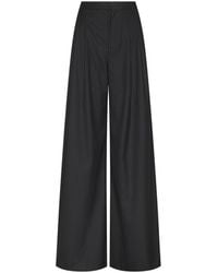 L'Agence - Chelsy Wide-Leg Pants - Lyst