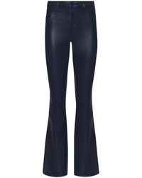 L'Agence - Marty Coated Flare Jean - Lyst
