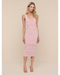 L'Agence - 'Agence Taren Knit Dress - Lyst