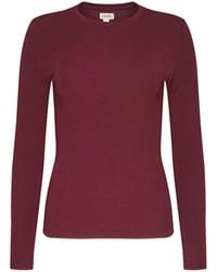 L'Agence - Tess Long Sleeve T-Shirt - Lyst