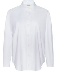 L'Agence - Rylie Poplin Shirt - Lyst