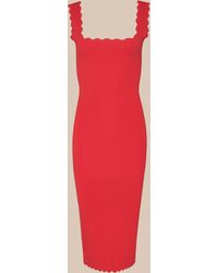 L'Agence - Romona Knit Dress - Lyst
