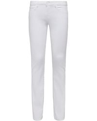 L'Agence - Sneeki Low-Rise Straight-Leg Jean - Lyst