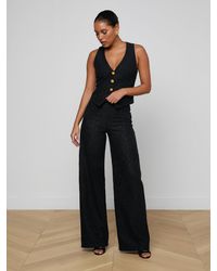L'Agence - Livvy Lace Trouser - Lyst