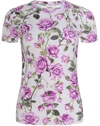 L'Agence - Ressi Fitted T-Shirt - Lyst