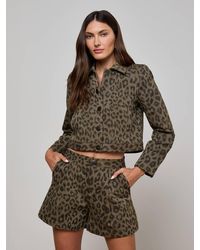 L'Agence - Marla Cropped Jacket - Lyst