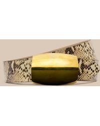 L'Agence - 'Agence Milou Belt - Lyst