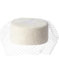 L'Agence - Anstine Pillbox Hat - Lyst