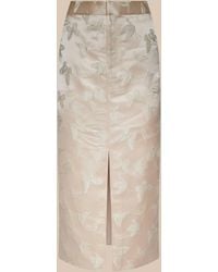L'Agence - Madonna Midi Skirt - Lyst