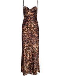 L'Agence - Sayla Silk Gown - Lyst