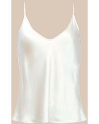 L'Agence - Lexi Silk Camisole - Lyst