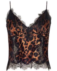 L'Agence - 'Agence Kimber Silk Lace Camisole - Lyst