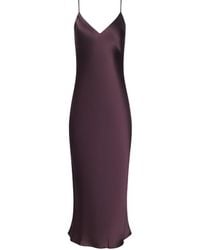 L'Agence - Seridie Silk Slip Dress - Lyst