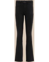 L'Agence - Selma Coated Bootcut Jean - Lyst