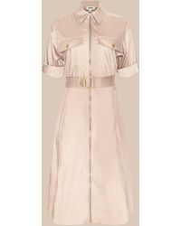 L'Agence - Callen Shirt Dress - Lyst