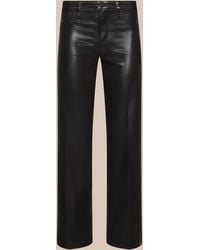 L'Agence - Petite Scottie Coated Jean - Lyst