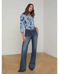 L'Agence - Nolan Patch Pocket Jean - Lyst
