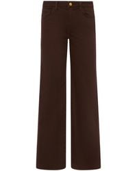 L'Agence - Joanne Low-Rise Wide-Leg Jean - Lyst