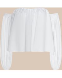 L'Agence - Sarai Off-The-Shoulder Top - Lyst