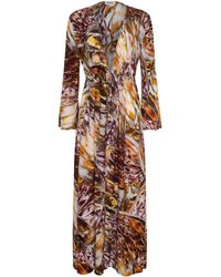 L'Agence - Janus Cover-Up Robe - Lyst
