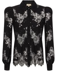L'Agence - Jenica Lace Blouse - Lyst