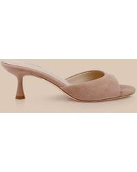 L'Agence - Arleen Kitten-Heel Mule - Lyst