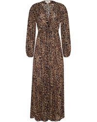 L'Agence - Sara Maxi Cover-Up Dress - Lyst