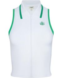 L'Agence - 'Agence Monica Tennis Polo - Lyst