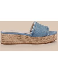 L'Agence - Ramani Platform Espadrille - Lyst