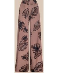 L'Agence - 'Agence Lillian Satin Pants - Lyst