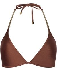 L'Agence - Annabelle Triangle Bikini Top - Lyst