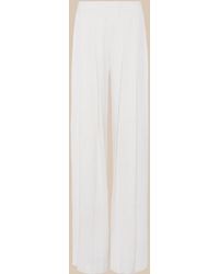 L'Agence - Nova Pleated Wide-leg Pant - Lyst