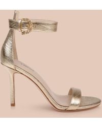L'Agence - Gisele Leather Sandal - Lyst