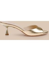 L'Agence - Arleen Kitten-Heel Mule - Lyst