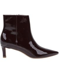 L'Agence - Lilly Kitten-Heel Bootie - Lyst