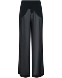 L'Agence - Allanah Sheer Trouser - Lyst