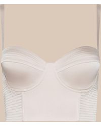 L'Agence - Nysa Bustier Top - Lyst