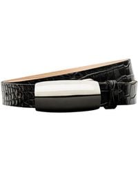 L'Agence - 'Agence Marlowe Leather Belt - Lyst