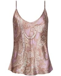 L'Agence - 'Agence Lexi Silk Camisole - Lyst