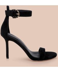 L'Agence - Gisele Suede Sandal - Lyst