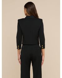 L'Agence - Kumi Cropped Jacket - Lyst