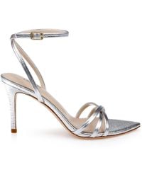 L'Agence - Dua Leather Sandal - Lyst