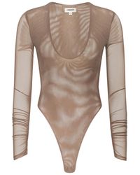 L'Agence - Thalassa High-Leg Bodysuit - Lyst