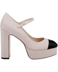 L'Agence - Lilles Platform Pump - Lyst