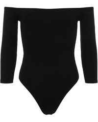 L'Agence - Evelyn Off-The-Shoulder Bodysuit - Lyst